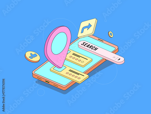 Mobile map rankings - local SEO with precise location targeting, review-driven visibility, real-time navigation analytics. Foot traffic, customer engagement, conversion growth in 2026 digital trends