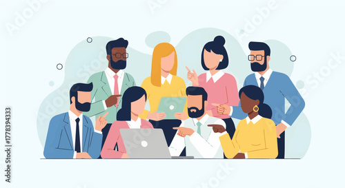 Happy Woman Laughing During Video Conference While Working Remotely from Home Office