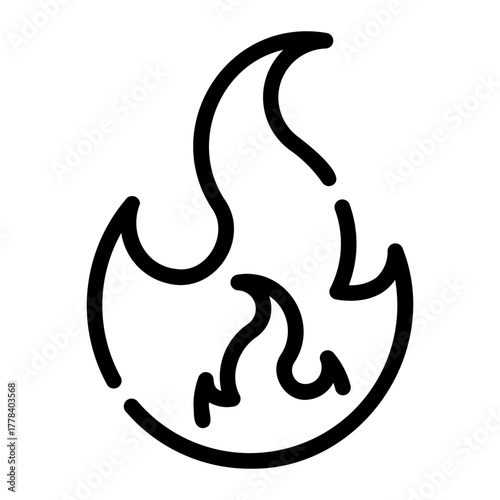 fire line icon