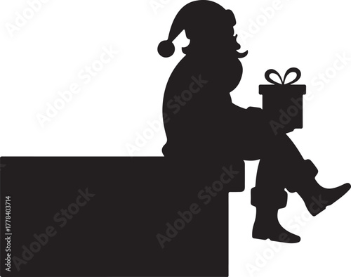 Group of diverse people jumping in the air silhouette