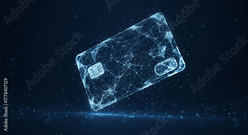 Credit Card Secure Online Transactions Concept