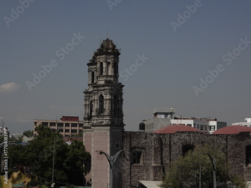 Photography mexico city cathedral rooftop