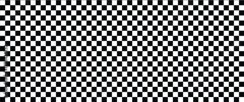 Black and white checkered pattern, seamless checkered pattern. suitable for modern banners.
