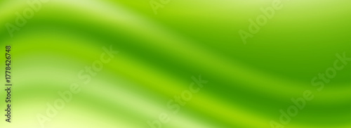 Matcha latte smooth gradient. Pistachio color blurred splash background. Green lime liquid wave wallpaper. Matcha tea drink abstract texture backdrop for promo, brochure, banner. Vector sweet fresh bg