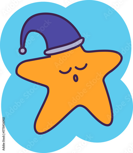 Sleep Time Icon Element