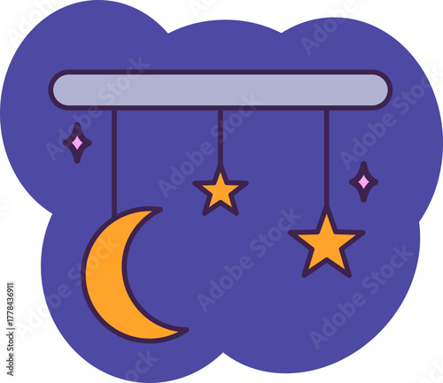 Sleep Time Icon Element