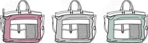 Stylish Shoulder Bags Collection Trendy Handbags in Different Colors