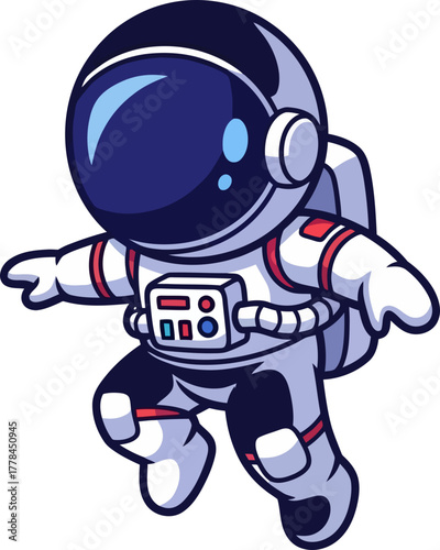 cosmic cadet explores new frontiers, adorably soaring through zero gravity