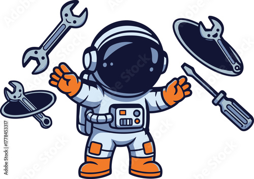 astro mechanic master ready to fix any challenge across galaxies