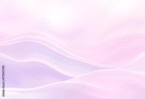 Serene, soft pastel wave background with dreamy gradient, abstract art,  subtle,  clouds