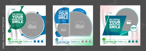 healthcare and medical social media post for hospital clinic