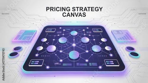 Pricing Strategy Canvas for Business Success and Market Analysis