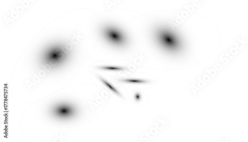 abstract white light background with round texture composition. minimalist design