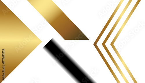 Abstract modern background with dark blue and yellow lines.