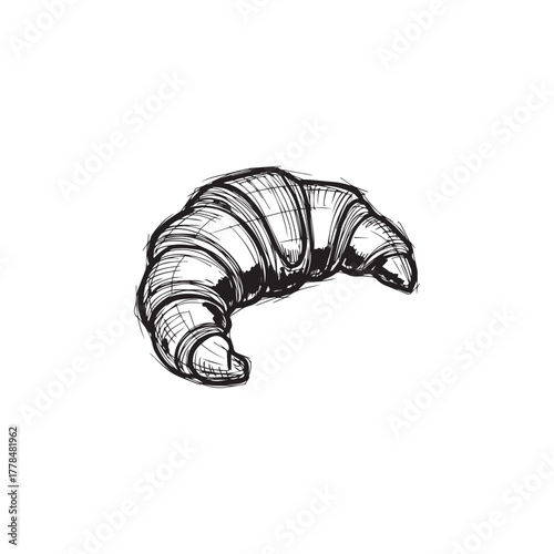 Abstract geometric pattern with vibrant color accents and clean lines