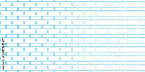 white brick wall background concrete cement illustration.	

