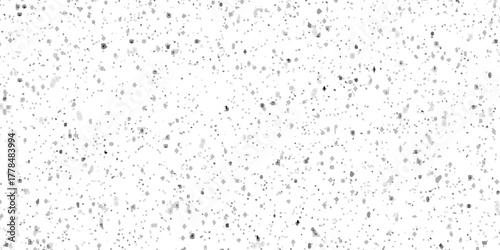 White  granite noise rock splatter overlay grunge terrazzo dirty particle concrete mosaic stone messy. Structure natural decorative tile and floor kitchen interior terrazzo background