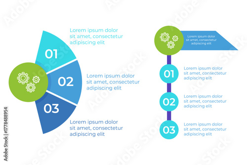 Infographic presenting clear visual representation of process flow in structured format. Distinct sections including icons related to topic for easy understanding