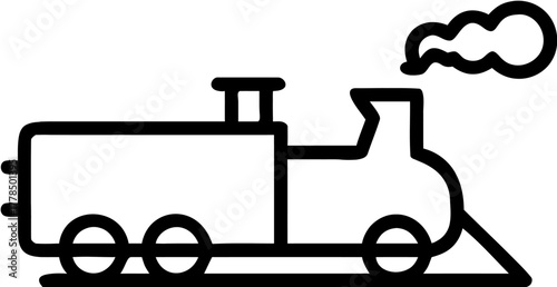 Steam Locomotive Train Transportation and Travel