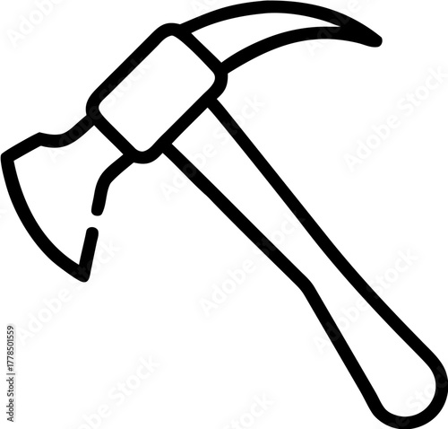 Firefighter Tool Axe and Hammer Combination Rescue Equipment