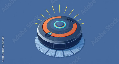 Satellite dish antenna abstract 3D icon success symbol target illustration concept