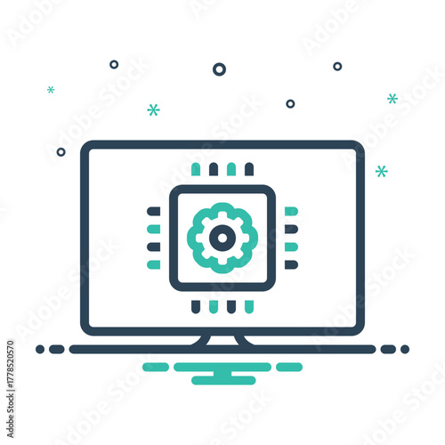 Mix icon for hardware