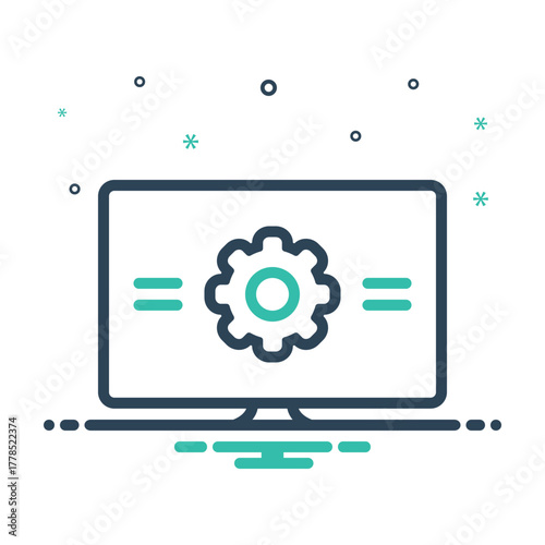 Mix icon for operating system