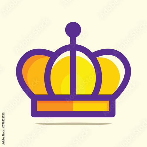 cute crown with sparkling effect on the crown. looks very glamorous