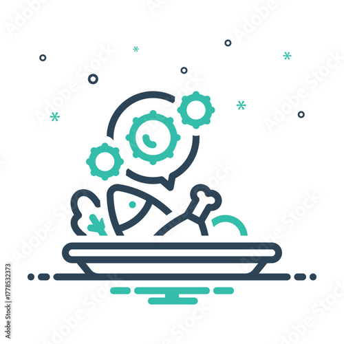 Mix icon for pathogen detection