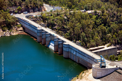 Warragamba Dam, New South Wales, Australia.