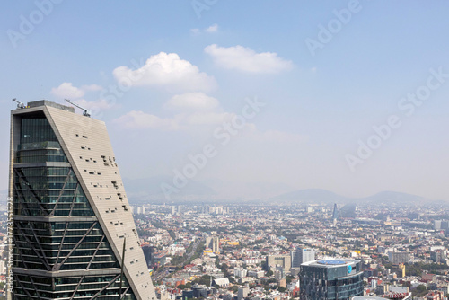 Paseo de la reforma desde las alturas