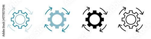 Continuity Vector Illustration In Multistyle