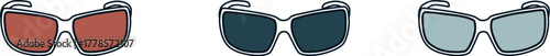 Stylish Sunglasses Collection A Vibrant Array of Eyewear for Summer Fashion and Eye Protection