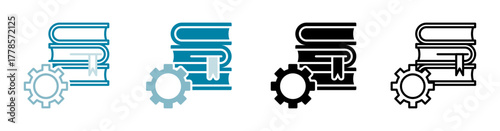 Literature Vector Illustration In Multistyle