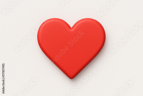 red paper heart