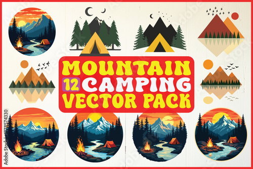 Stunning mountain camping scenes for outdoor lovers