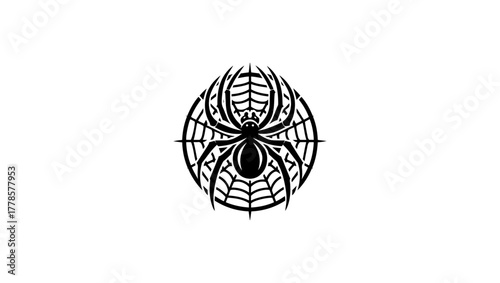 lettre a spider logo, spider vector, spider icon in black and white and silhouettes, insect, animal, symbol, icon, illustration, arachnid, bug, web, black, danger, nature  halloween, spider, vector