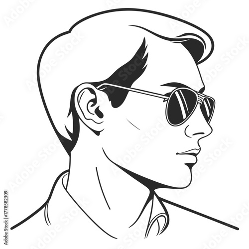 man with Sunglass