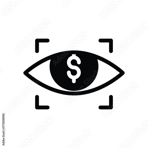 watch list solid icon vector design good for web or mobile app