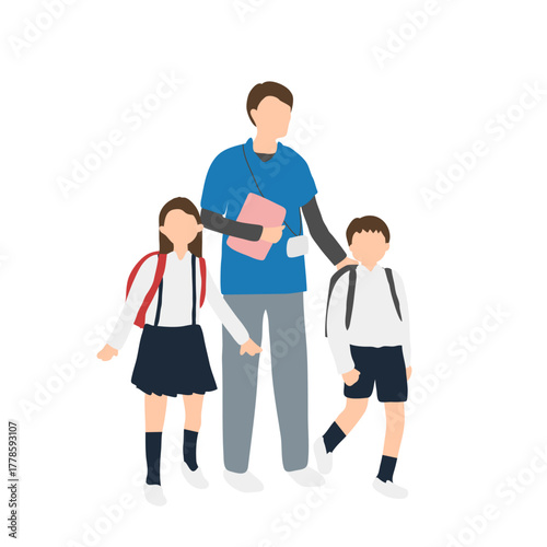 放課後デイサービス / 誘導シーン