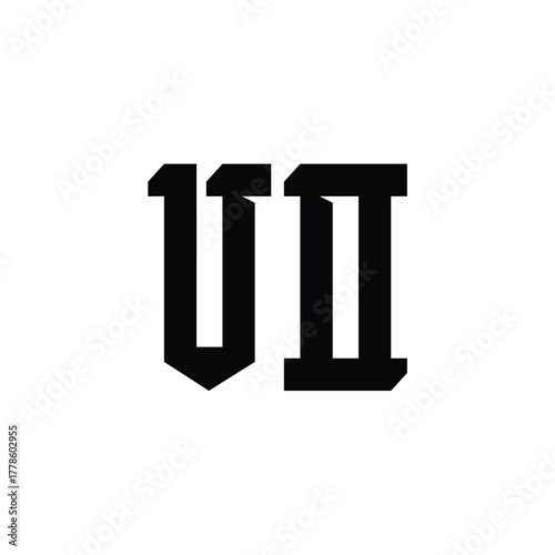 VO monogram logo design letter text name symbol monochrome logotype alphabet character simple logo