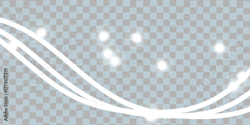 Abstract glowing light rings in neon green color. Futuristic motion circle for digital artwork, high-tech banners, gaming effect vector desig