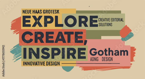 Inspiring words for creative exploration and innovation in design