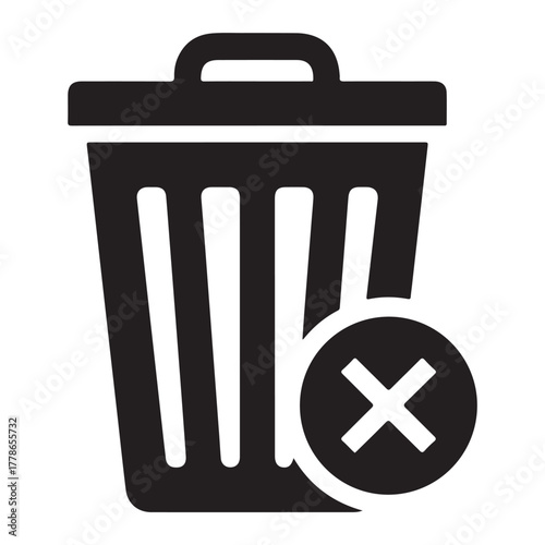 delete icon vector