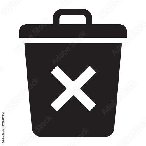 delete icon vector