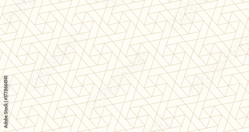 Minimal geometric abstract line pattern seamless background for elegant modern design projects