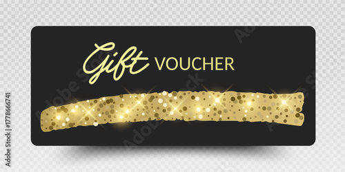 Luxury gift vouchers and gift Card. Elegant template for a festive gift card. Vector set