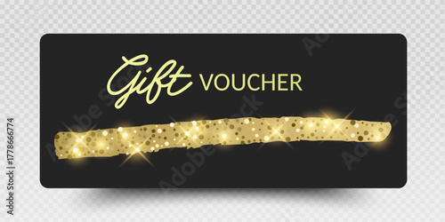 Luxury gift vouchers and gift Card. Elegant template for a festive gift card. Vector set