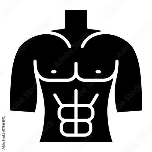 muscular male torso