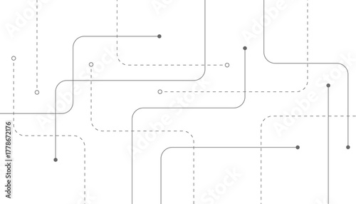 Abstract background with technology circuit board texture. Modern electronic motherboard texture. Creative idea for internet technology. Tech concept for header, web banner, website, presentation.